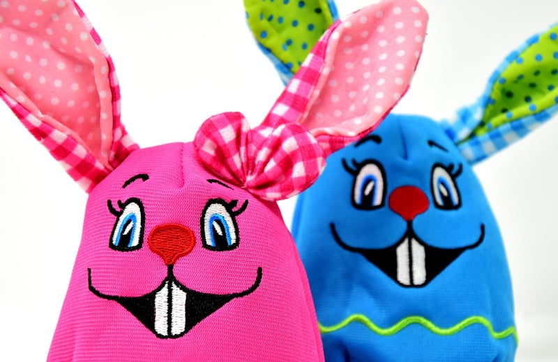 Recycled Easter decorations
